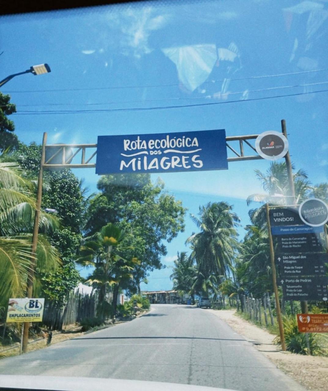 Pousada E Restaurante O Portuga São Miguel dos Milagres Exterior foto